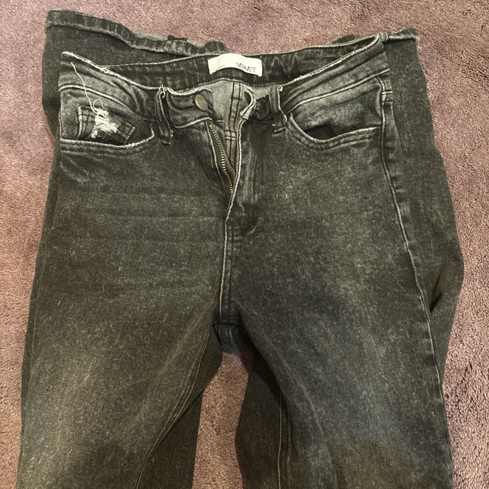 Vince Charcoal Denim Pants